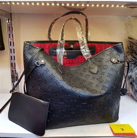 Louis Vuitton Black Neverfull Bag In Hersham Surrey Gumtree