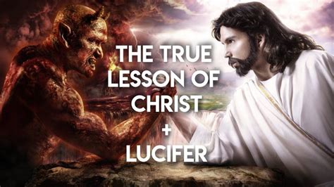 The Lesson Of Christ Lucifer Integrate Your Ego Youtube