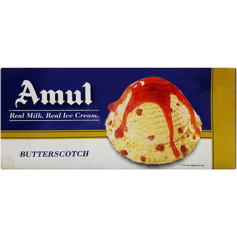 Amul Ice Cream Butterscotch Ml Pack Pack Of Amazon In Grocery Gourmet Foods