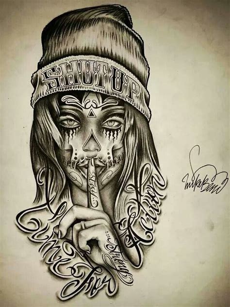 I Like This For A Tattoo Chicano Art Tattoos Chicano Style Tattoo