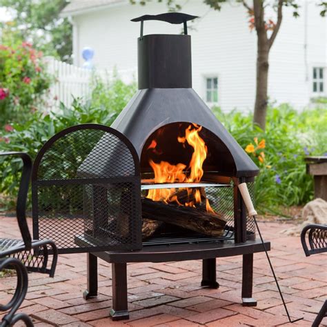 Shop wayfair for the best outdoor fire chimney. Outdoor Fire Pit Chimney | FIREPLACE DESIGN IDEAS