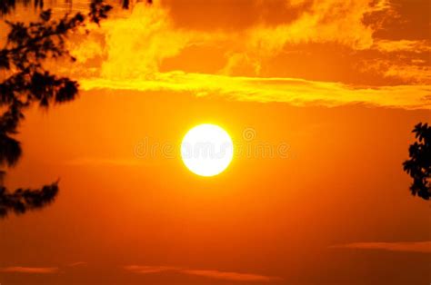 Sun At Sunset Stock Image Image Of Sunset Sunrise Light 43345535