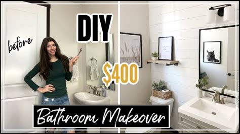 Affordable Small Bathroom Makeovers