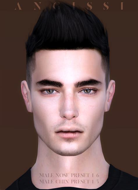 Male Presets Nose1 6 Chin 1 5 Angissi On Patreon