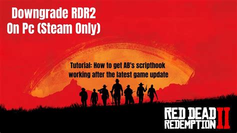 How To Downgrade Game Version - Red Dead Redemption 2 PC | Steam Only