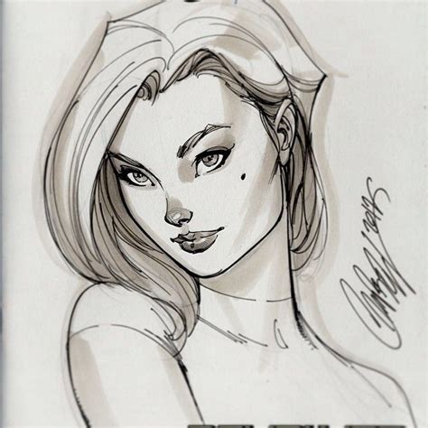 Danger Girl Abbey Chase From A Comic Book Retailer Incentive Sketch