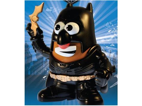 Mr Potato Head Takes On The Persona Of Batman In The The Dark Knight