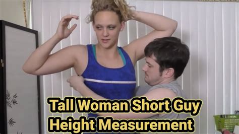 tall woman short guy height comparison tall girl short man tall woman height measurement