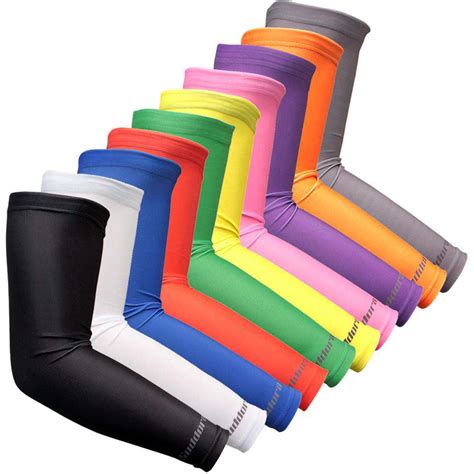 Sports Arm Sleeve Pair Compression Arm Sleeves