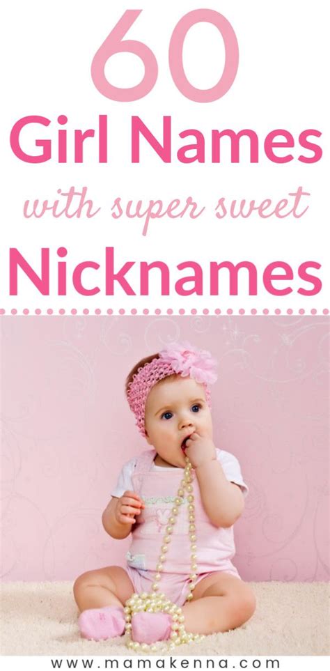 145 Baby Girl Names With Cute Nicknames Trendy Baby Girl Names Cute