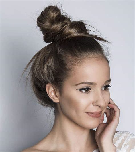 23 easy messy bun hairstyles you can try in minutes