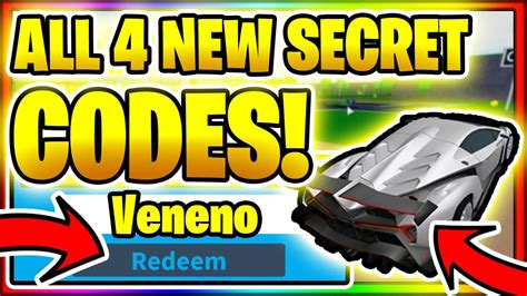 All 4 New Secret Op Working Codes November 2019 Roblox Vehicle