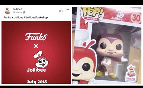 Look Theres Going To Be A Jollibee Funko Pop Out Next Month When