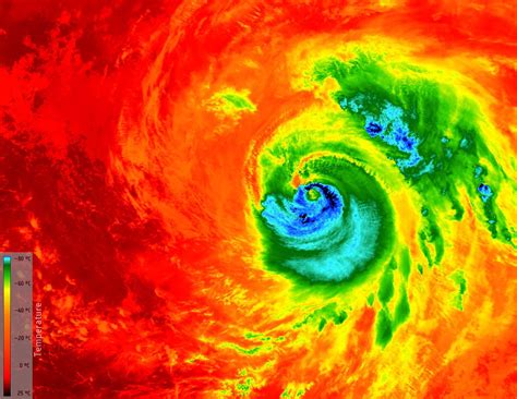 The Eye Of Hurricane Matthew Satellite Sees Storms Heat From Space Space