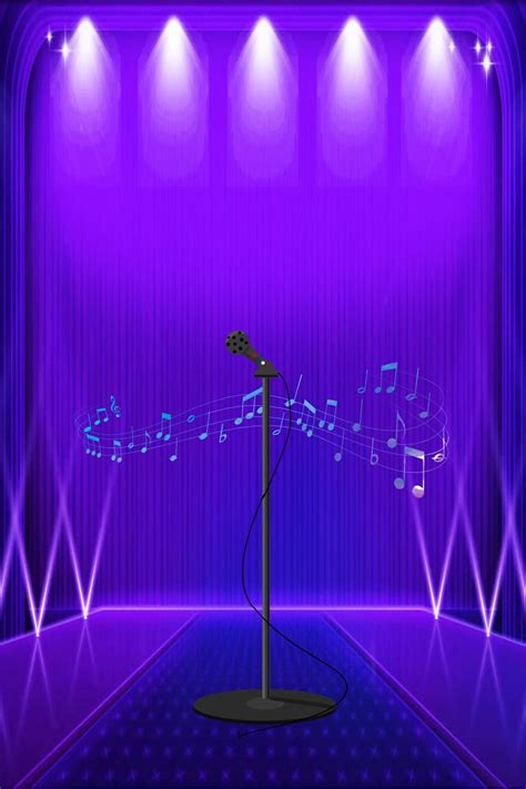 atmospheric concert stage poster background material atmosphere concert stage background
