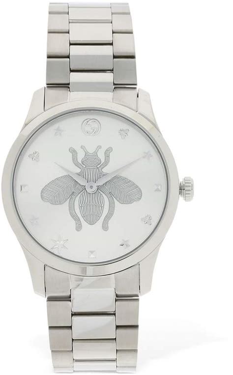 Gucci 38mm G Timeless Bee Motif Watch Shopstyle