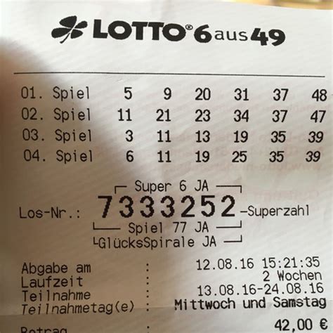 6aus49 am samstag, 13.7.2019 mit 8 millionen euro. Wie funktioniert der Lottoschein? (Lotto, 6 aus 49)