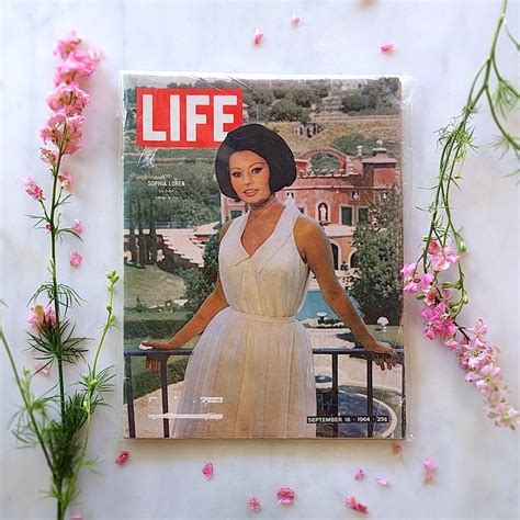 Life Magazine September 18 1964 Sophia Loren Bella Bohemian