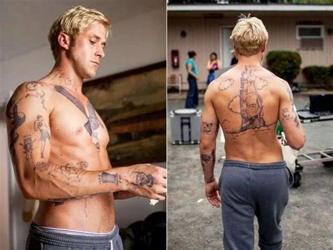 Pin By Nick Lefevers On Tattoo Celebrity Tattoos Ryan Gosling Tattoos Movie Tattoos