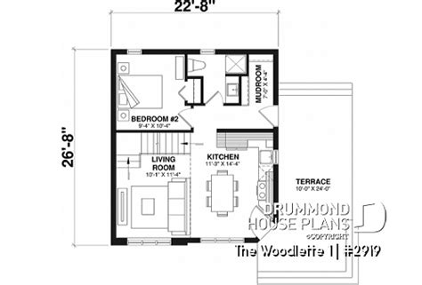 Small 2 Story House Plans And Smart Tiny Two Level Floor Plans