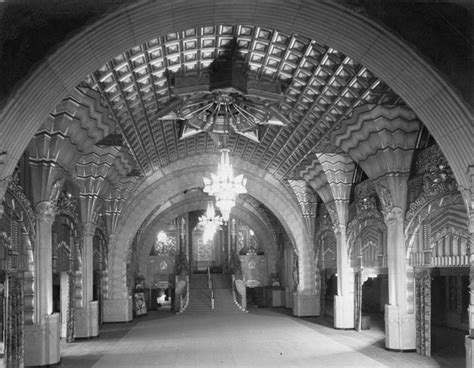 Incredible Lobby At The Pantages Theatre Hollywood Ca Built In 1912