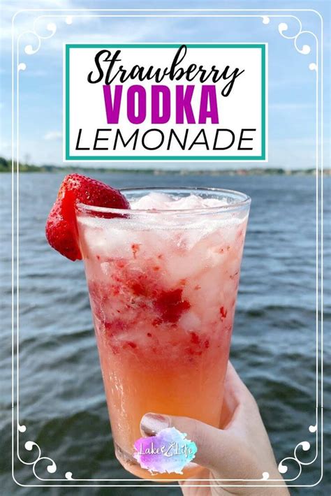 Strawberry Lemonade Vodka Cocktail Artofit