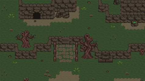 2d Topdown Mountains Tileset Game Asset Packs