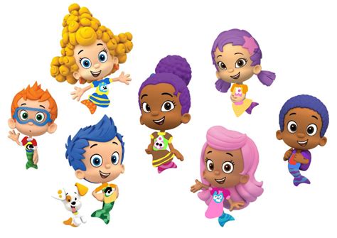 Bubble Guppies As Kids Who Like To Dance From Ygg By