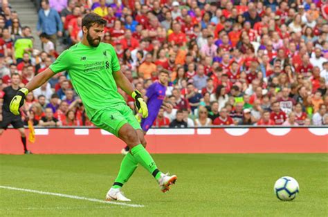 Alisson Liverpool Goalkeeper Snapped On Promising Debut Free Nude