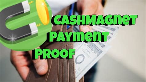 Cashmagnet Payment Proof Youtube
