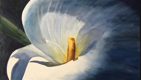 How To Paint A Calla Lily Flower DANIEL SMITH Artists Materials