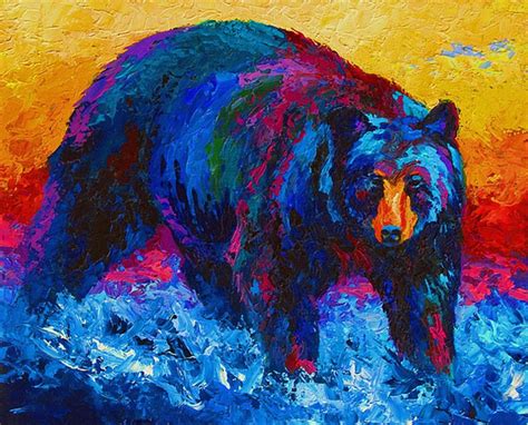 Abstract Bear Painting At Explore Collection Of