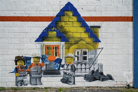 Painted This Mural Back In August Lego