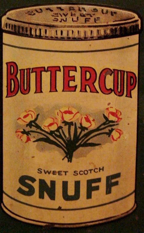 Vintage Buttercup Sweet Scotch Snuff Door Pull Granny S Favorite
