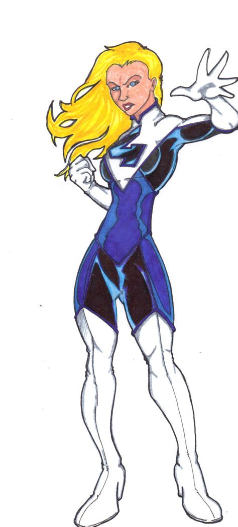 Fantastic Redesign The Invisible Woman By Frischdvh On Deviantart