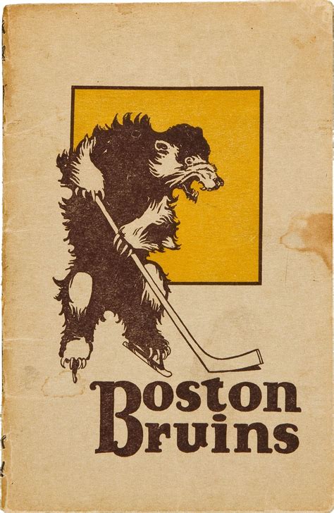 Vintage Boston Bruins Poster Boston Bruins Boston Bruins Hockey