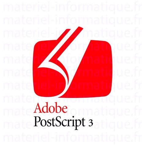 Adobe Postscript 3 Option Pour Imprimantes Xerox Versalink C7120 C7125
