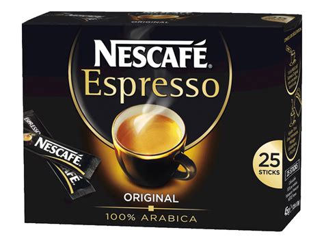 Expresso - cafe soluble en sticks - 25 sticks 100% arabica. ideal pour ...