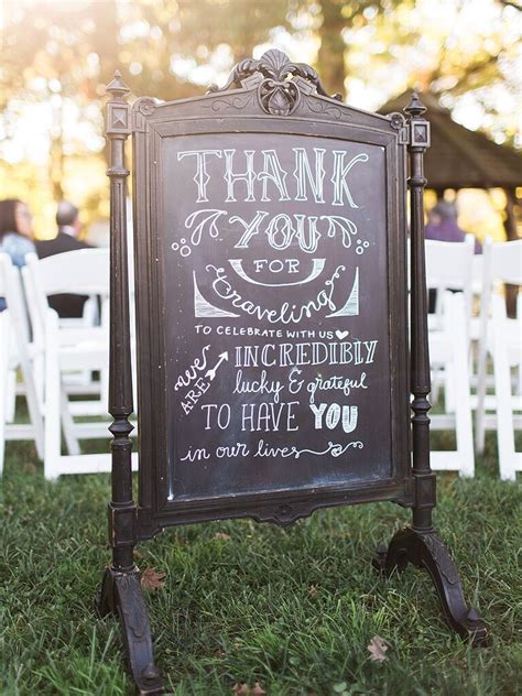 18 Chalkboard Wedding Sign Ideas Youll Love