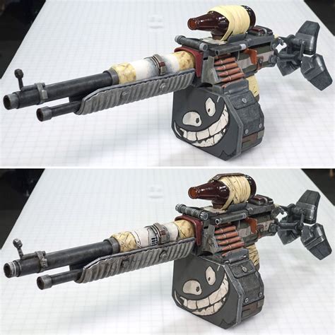 Bandit Assault Rifle From Borderlands 2 Concept Art — Modulus Props