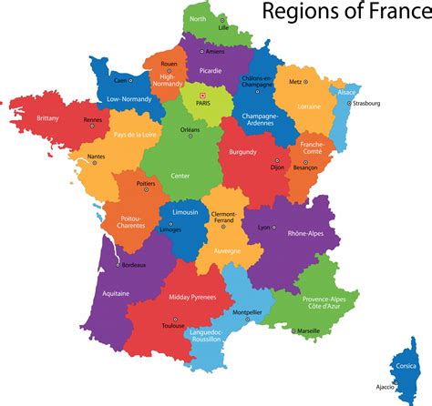 Les Anciennes Régions Françaises
