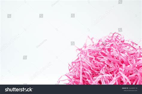 Closeup Shredded Pink Paper Texture Reuse Stock Photo Edit Now 1624830118