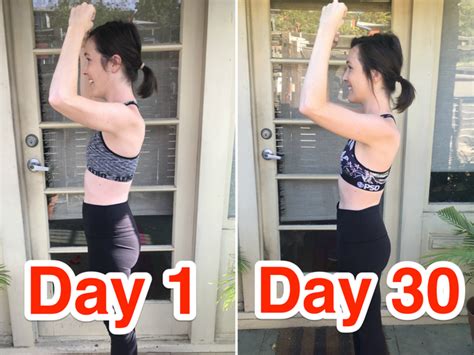 i tried planking every day for a month and had surprising results