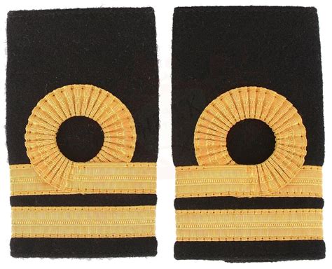 Royal Navy Lt Lieutenant Rank Insignia Shoulder Strap Two Bar Etsy