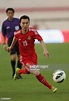 Yang Hao of China in action during the Asian Cup Qualification match ...