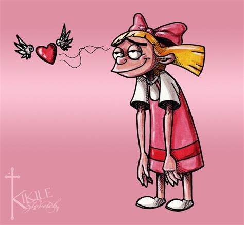 Helga In Love Hey Arnold Fan Art 23038312 Fanpop