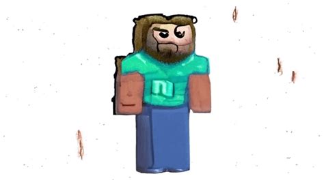 Someone On My Post Of The Ai Art Of Minecraft Steve And Alex Without