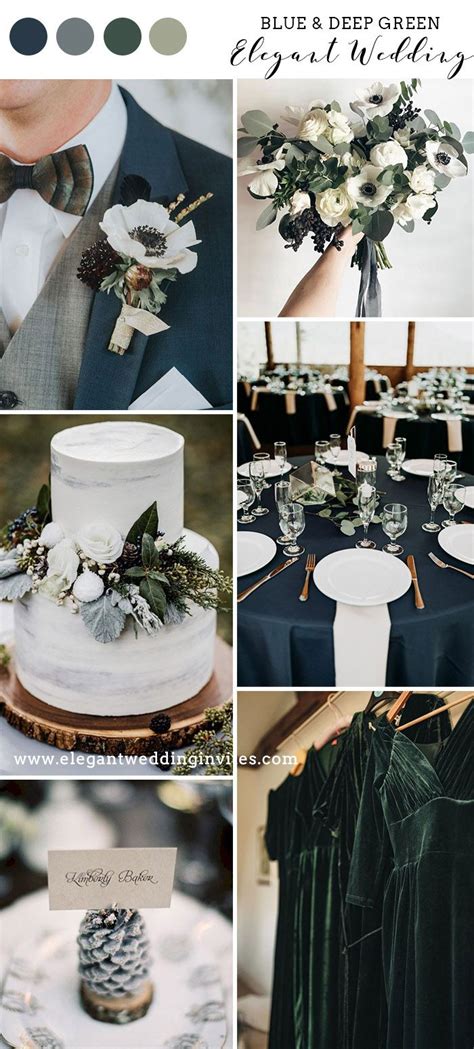 Top 10 Different Winter Wedding Colors And Themes Elegantweddinginvites