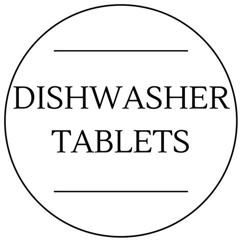 4.6 out of 5 stars. Dishwasher Tablets Label | Vitalia