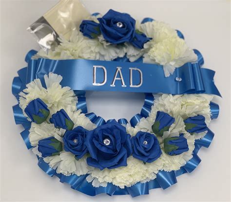 Artificial Round Funeral Wreath Flowers Artificial Funeral Flowers